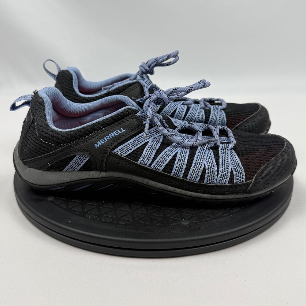Merrell Womens Black Lavender Lustre Mesh‎ Hiking Shoes J301970C Size 9 - Picture 7 of 16